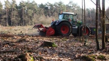 Trekker met bosklepel groot